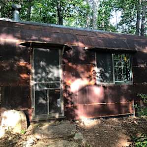 Handmade Hut in the Woods