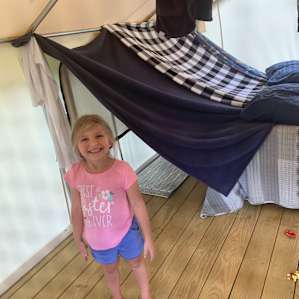 Building a tent within the tent!