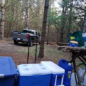 10 Acre Mackinac Base Camp