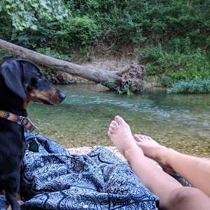 Camping on the Crystal Clear Creek!