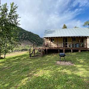 Private cabin on the White River