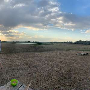 Peaceful rural wildlife preserve.