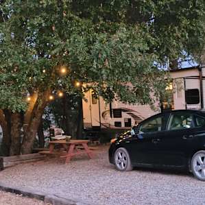 Glamping with a view