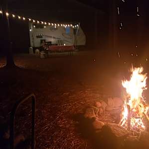 Paved RV Parking Site Near Athens