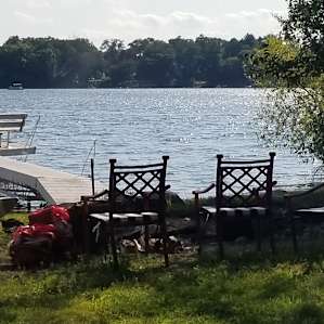 PRIVATE lakefront camping!