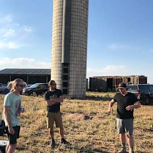 Oasis on the plains