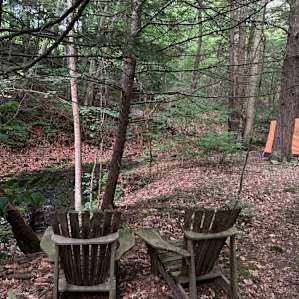 Perfect place to pitch a tent.