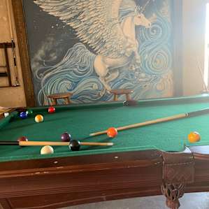 The communal game room is an awesome hang, especially if you have kids in tow.