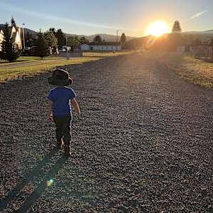 You can walk to town even though it feels remote! Best of both worlds