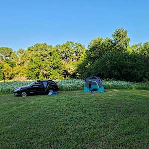 Plenty of room for tents!