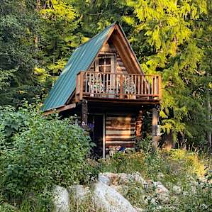 The cabin