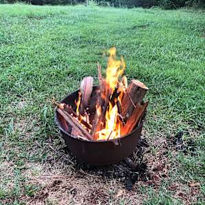 Plenty of firewood and John said he would help get a fire started if needed.