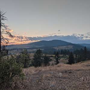 View from the top of the hill