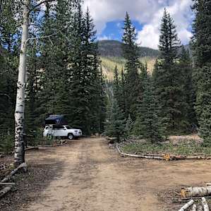 Slumgullion Center Campsite 1