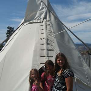 Perfect for Mamas and children.
Two Eagles' camp kitchen was super accomodating for a Mama making food etc.