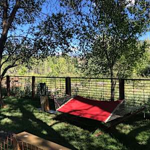 RiverWalk Yurt, tricked out Luxury
