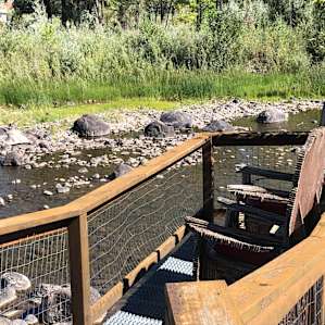 RiverWalk Yurt, tricked out Luxury