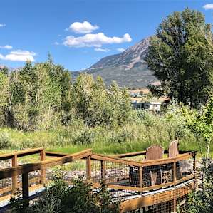 RiverWalk Yurt, tricked out Luxury