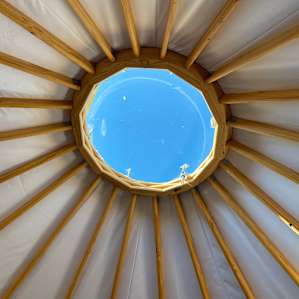 The Yoga Yurta at Sunny Mellow