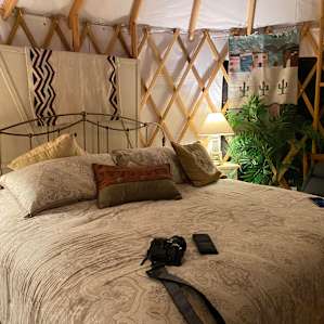 The Yoga Yurta at Sunny Mellow