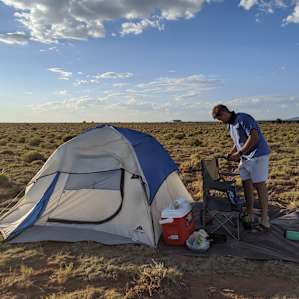 Set up camp!