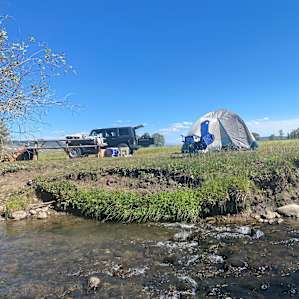 Private Meadow Fish & Camp on Creek