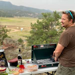 Cooking breakfast