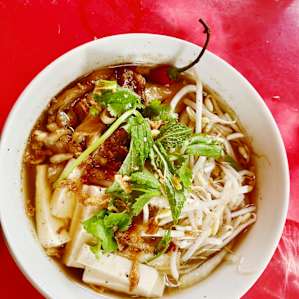 There is a local Vietnamese restaurant called Bà & Me that you HAVE to try. The most traditional pho we’ve ever had!