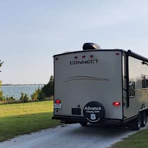 Pulling into the property