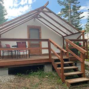 Rustic Luxury Glamping Tent