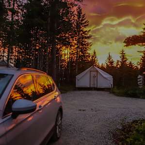 Rustic Luxury Glamping Tent