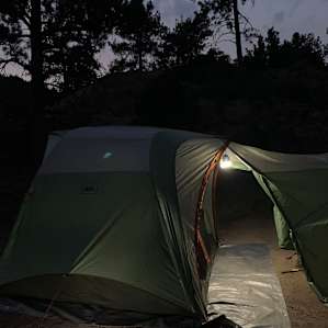 Lots of space for large tent