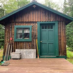 Log Cabin in the Woods