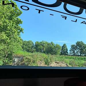 Looking out our front bedroom window