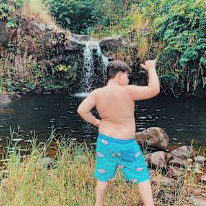 My 8 year old son LOVED the waterfall we swam for hours and had the best time.