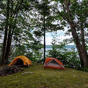 Lakefront Camping