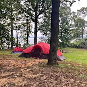 Huge area for tents
