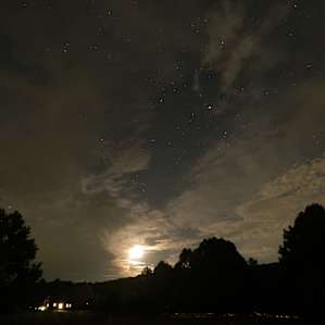 View at night