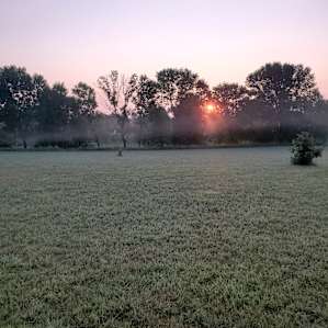 Sunrise view from the RV site