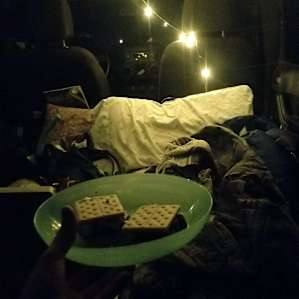 lots of flat spots for car camping