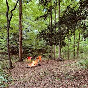 My favorite campsite! forged by giants!