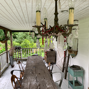 Glamping dinner set