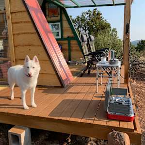 Cozy AF Transforming Tiny Cabin