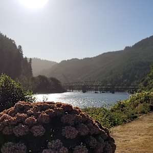 Riverfront RV Space on the Umpqua