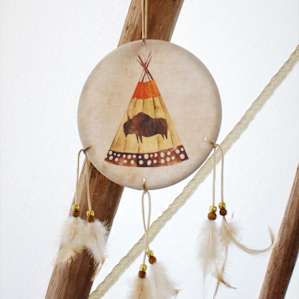 Teepee Tent w/queen bed