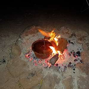 Good old fashioned camp oven Tucker