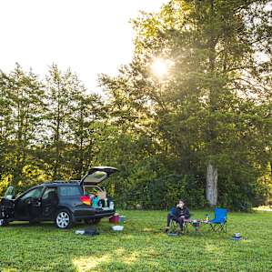 Peaceful Spread Out Campsites