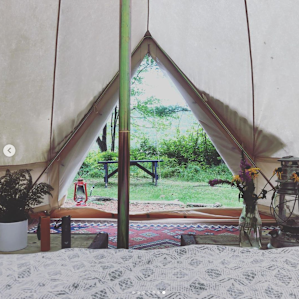 Glamp on a private, magical lake!