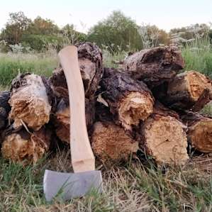 Plenty of firewood can be found close to the campsite. There is no need to bring your own as long as you bring something to cut up what you gather!