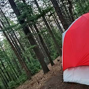 Quiet Camp in the Rocky Mountains